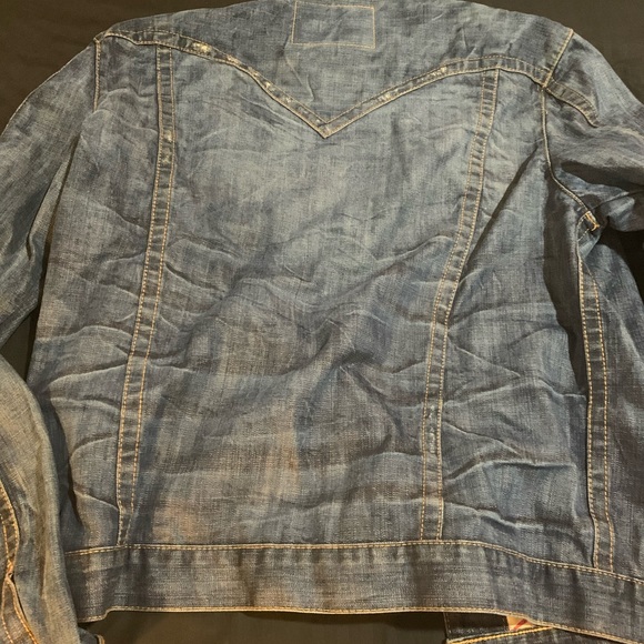 MENS TRUE RELIGION JACKET LIKE NEW CONDITION 3X NOT TRUE TO SIZE FIXS MENS XL - Picture 3 of 5